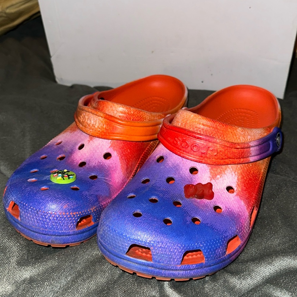 Multi Color Crocs | 10